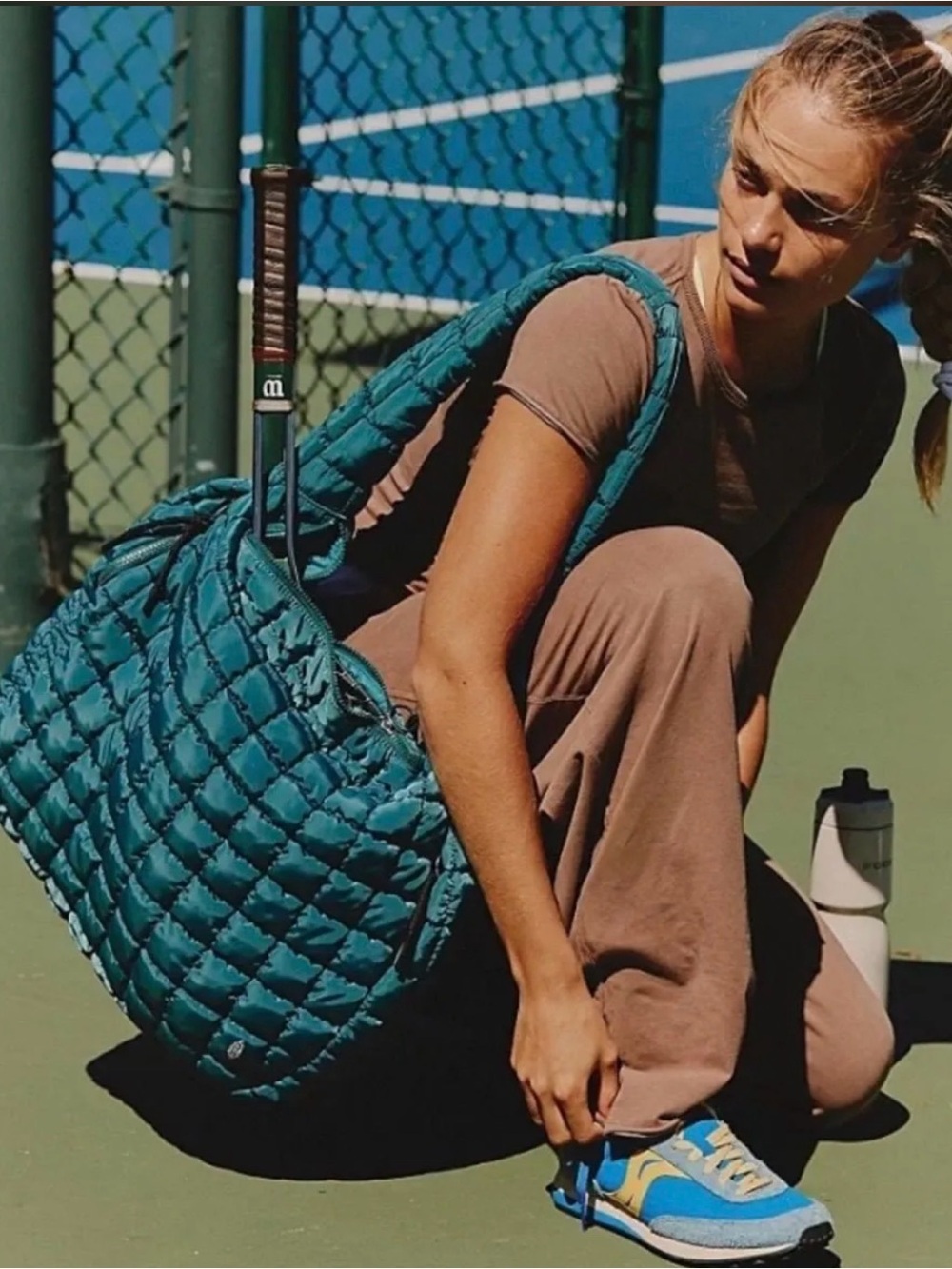 Free People Quilted Carry All